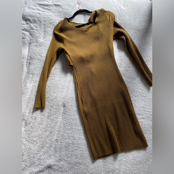 Daily Practice by Anthropologie Ribbed Dress - Picture 5 of 6